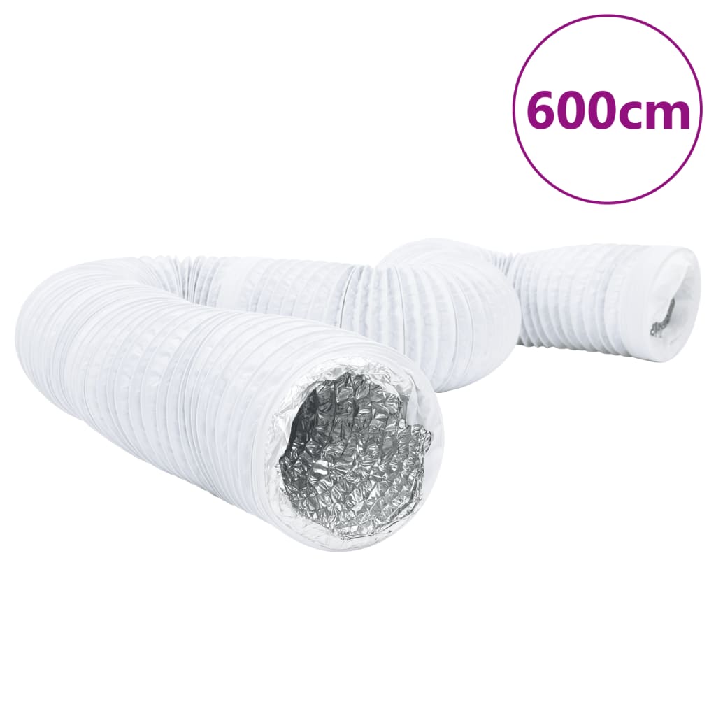 JUNG Vida Lüftungsschlauch Aluminium und PVC 6 m Ø15 cm