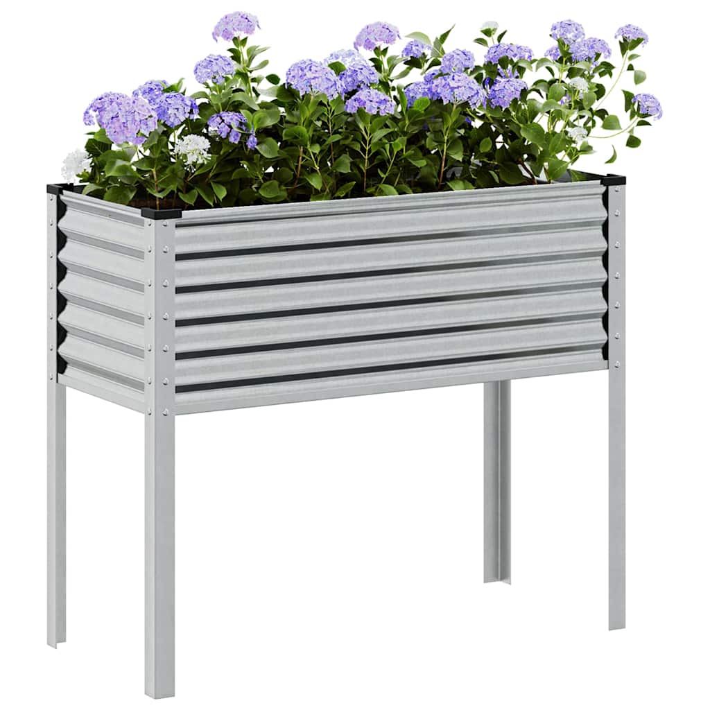 JUNG Vida Garten-Pflanzgefäß 100 x 45 x 90 cm Verzinkter Stahl