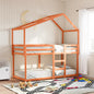 JUNG Vida Dach für Kinderbett Wachsbraun 213x85,5x144,5 cm Massivholz
