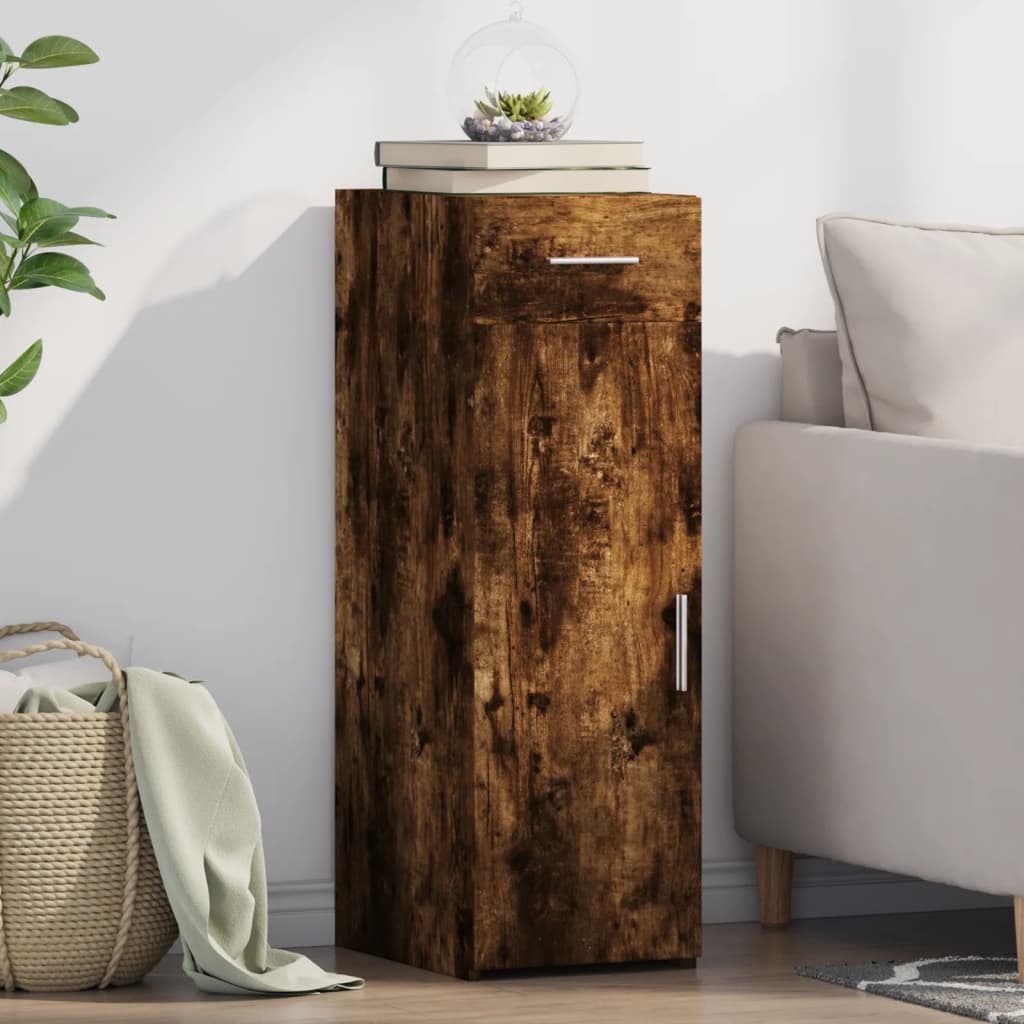 JUNG Vida Sideboard Räuchereiche 30x42,5x93 cm Holzwerkstoff
