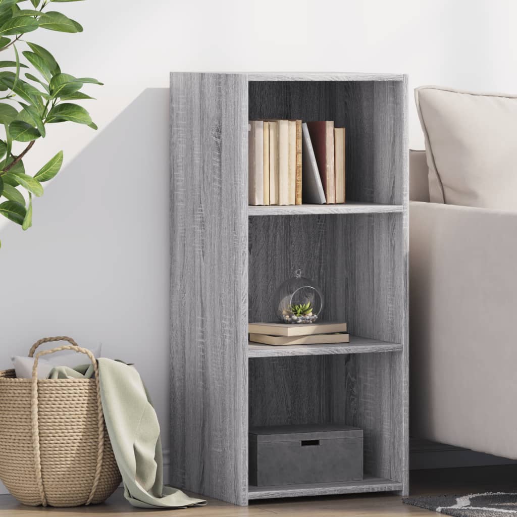 JUNG Vida Sideboard Grau Sonoma 40x41x93 cm Holzwerkstoff