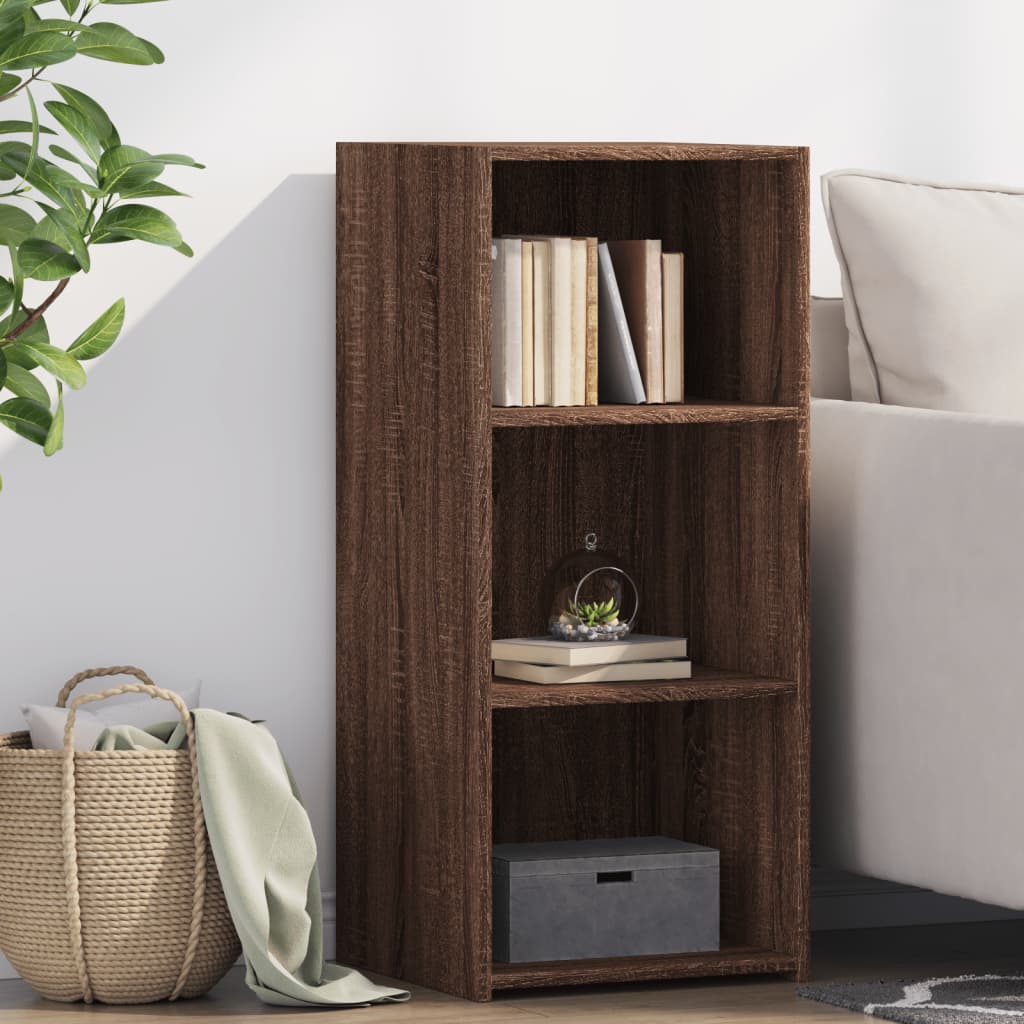 JUNG Vida Sideboard Braun Eichen-Optik 40x41x93 cm Holzwerkstoff