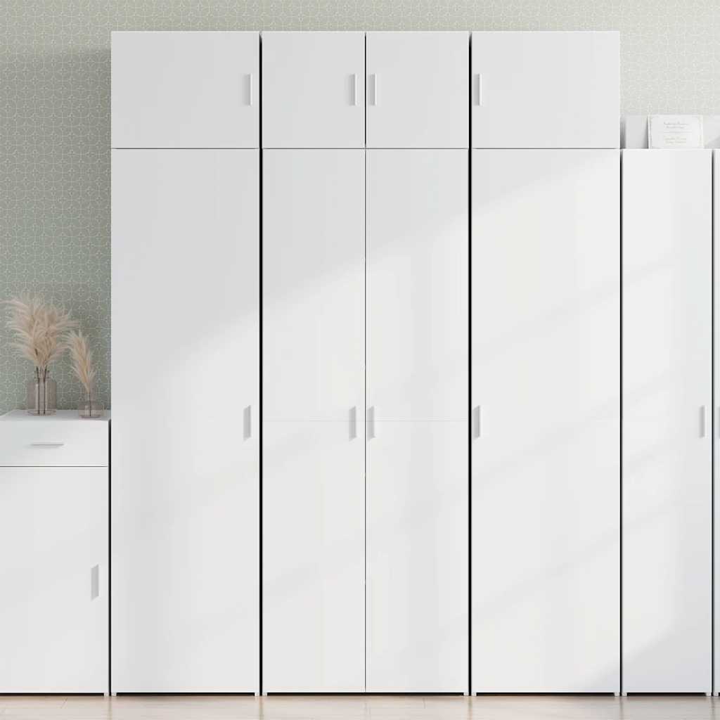 JUNG Vida Hochschrank Weiß 70x42,5x225 cm Holzwerkstoff