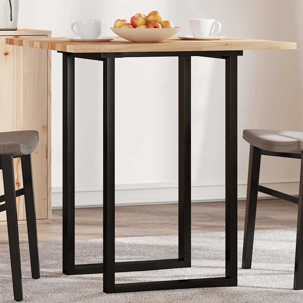 JUNG Vida Tischplatte Quadratisch 70x70x2 cm Massivholz Akazie