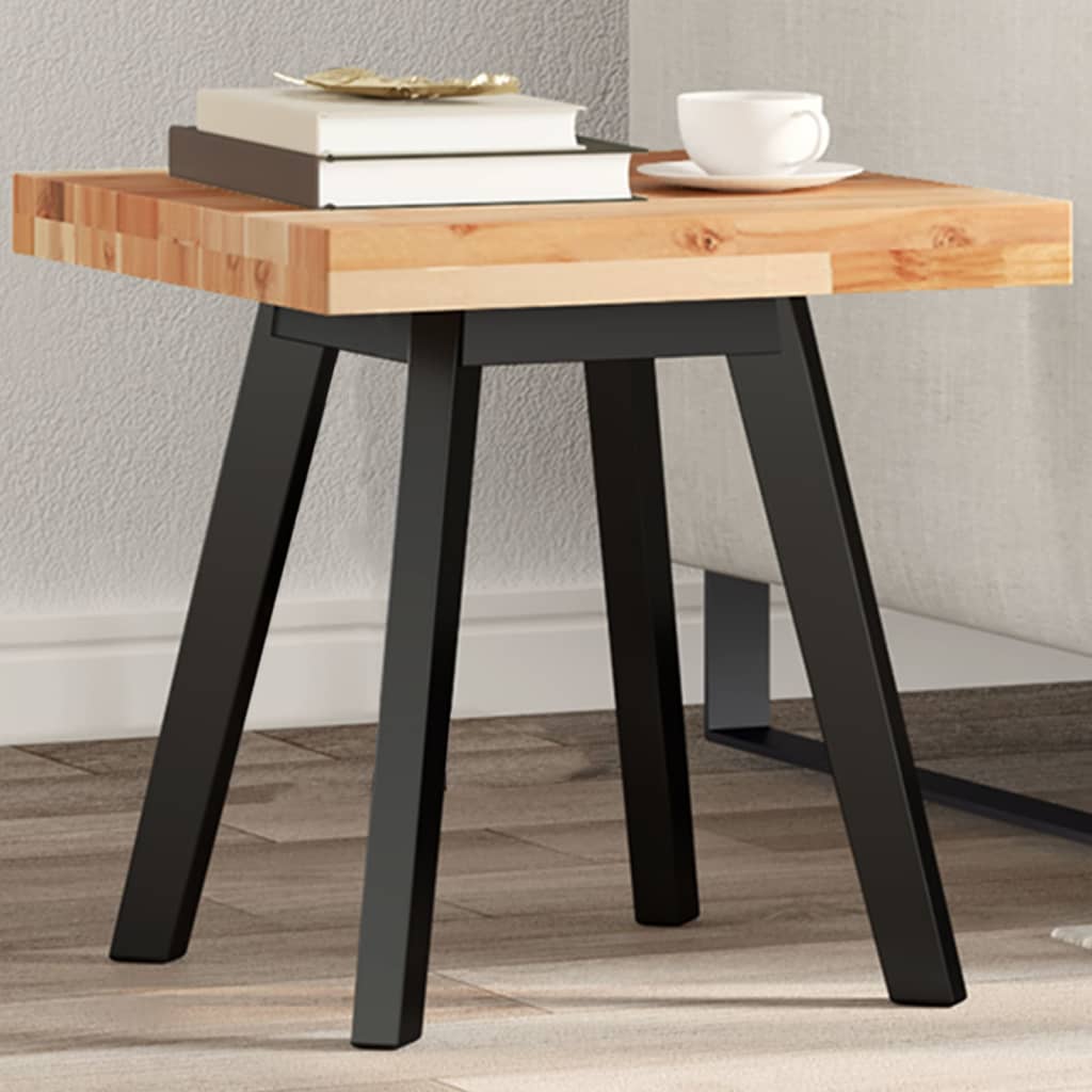 JUNG Vida Tischplatte Quadratisch 40x40x4 cm Massivholz Akazie