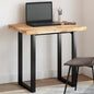 JUNG Vida Tischplatte Rechteckig 80x60x4 cm Massivholz Akazie