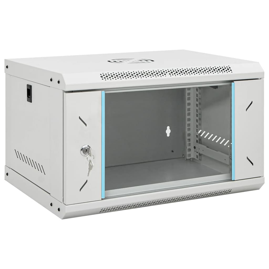 JUNG Vida 6HE Wandmontierter Netzwerkschrank 19" IP20 53x40x30 cm