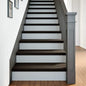 JUNG Vida Treppenstufen 16 Stk. Dunkelbraun 80x25x2 cm Massivholz Eiche