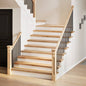JUNG Vida Treppenstufen 2 Stk. Unbehandelt 110x30x2 cm Massivholz Eiche