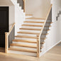 JUNG Vida Treppenstufen 2 Stk. Unbehandelt 120x30x2 cm Massivholz Eiche
