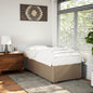 JUNG Vida Bettgestell Cappuccino-Braun 80x200 cm Kunstleder