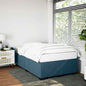 JUNG Vida Bettgestell Blau 120x200 cm Samt