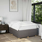 JUNG Vida Bettgestell ohne Matratze Taupe 120x200 cm Stoff