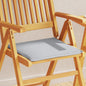 JUNG Vida Garten-Sitzkissen 6 Stk. Hellgrau 45x45x2 cm Quadratisch
