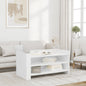 JUNG Vida Couchtisch Weiß 100x50x50 cm Holzwerkstoff