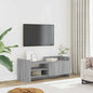 JUNG Vida TV-Schrank Grau Sonoma 100x35x40 cm Holzwerkstoff