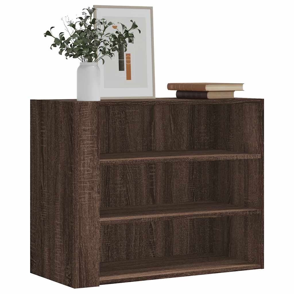 JUNG Vida Wandregal Braun Eichen-Optik 75x35x60 cm Holzwerkstoff