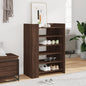 JUNG Vida Schuhschrank Braun Eichen-Optik 74,5x37,5x100 cm Holzwerkstoff
