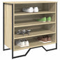 JUNG Vida Schuhregal Sonoma-Eiche 80x38x78 cm Holzwerkstoff