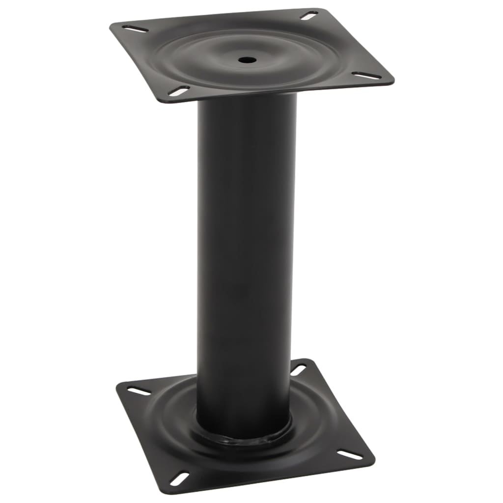 JUNG Vida Stuhlfuß für Bootssitz Schwarz 33 cm Stahl
