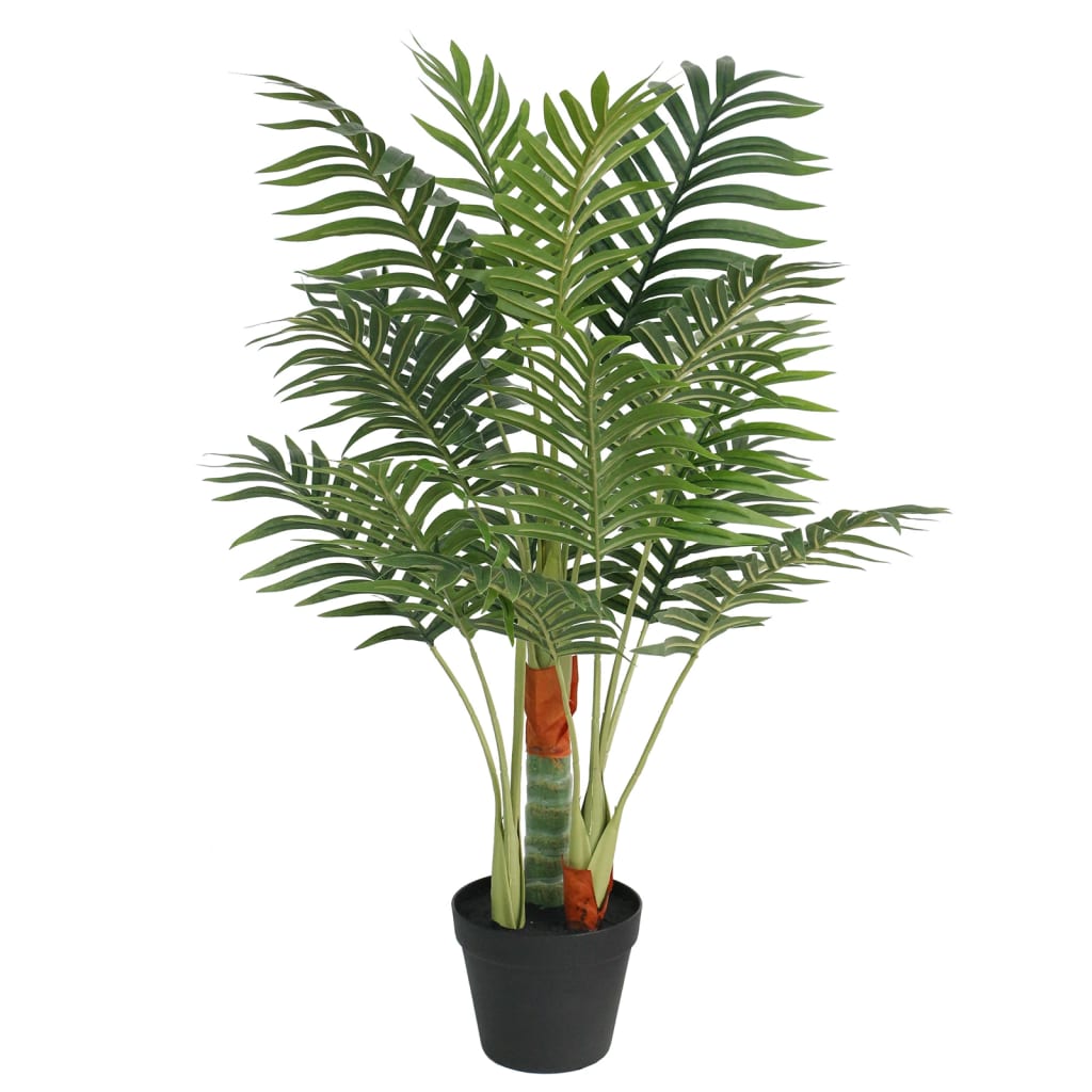 JUNG Vida Palme Künstlich mit 3 Stämmen Grün 85 cm PP