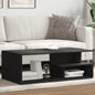 JUNG Vida Couchtisch Schwarz 102x55x35 cm Holzwerkstoff