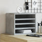 JUNG Vida Schreibtisch-Organizer Betongrau 36x26x29,5 cm Holzwerkstoff