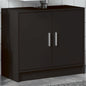 JUNG Vida Waschbeckenunterschrank Schwarz 63x29x55 cm Holzwerkstoff