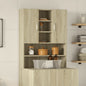 JUNG Vida Waschmaschinenschrank Sonoma-Eiche 70,5x24x90 cm