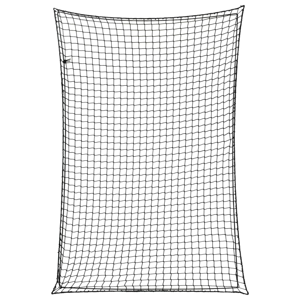 JUNG Vida Anhängernetz mit Gummiseil Schwarz 2,2x1,5 m PP