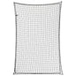 JUNG Vida Anhängernetz mit Gummiseil Schwarz 2,2x1,5 m PP