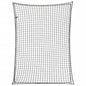 JUNG Vida Anhängernetz mit Gummiseil Schwarz 4x3 m PP