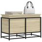 JUNG Vida Aufbewahrungsbox mit Deckel Sonoma 80x40x51,5 cm Holzwerkstoff