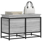 JUNG Vida Aufbewahrungsbox mit Deckel Grau Sonoma 80x40x51,5 cm