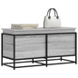 JUNG Vida Aufbewahrungsbox mit Deckel Grau Sonoma 100x40x51,5 cm
