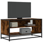 JUNG Vida TV-Schrank Räuchereiche 91x40x46 cm Holzwerkstoff und Metall
