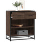 JUNG Vida Sideboard Braun Eichen-Optik 68x35x76 cm Holzwerkstoff