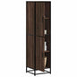 JUNG Vida Highboard Braun Eichen-Optik 35,5x35x139cm Holzwerkstoff Metall