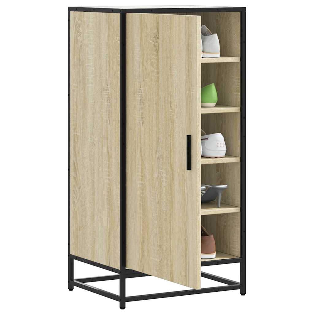 JUNG Vida Schuhregal Sonoma-Eiche 48x38x97,5 cm Holzwerkstoff