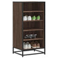 JUNG Vida Schuhregal Braun Eichen-Optik 48x38x97,5 cm Holzwerkstoff
