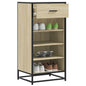 JUNG Vida Schuhregal Sonoma-Eiche 48x38x97,5 cm Holzwerkstoff