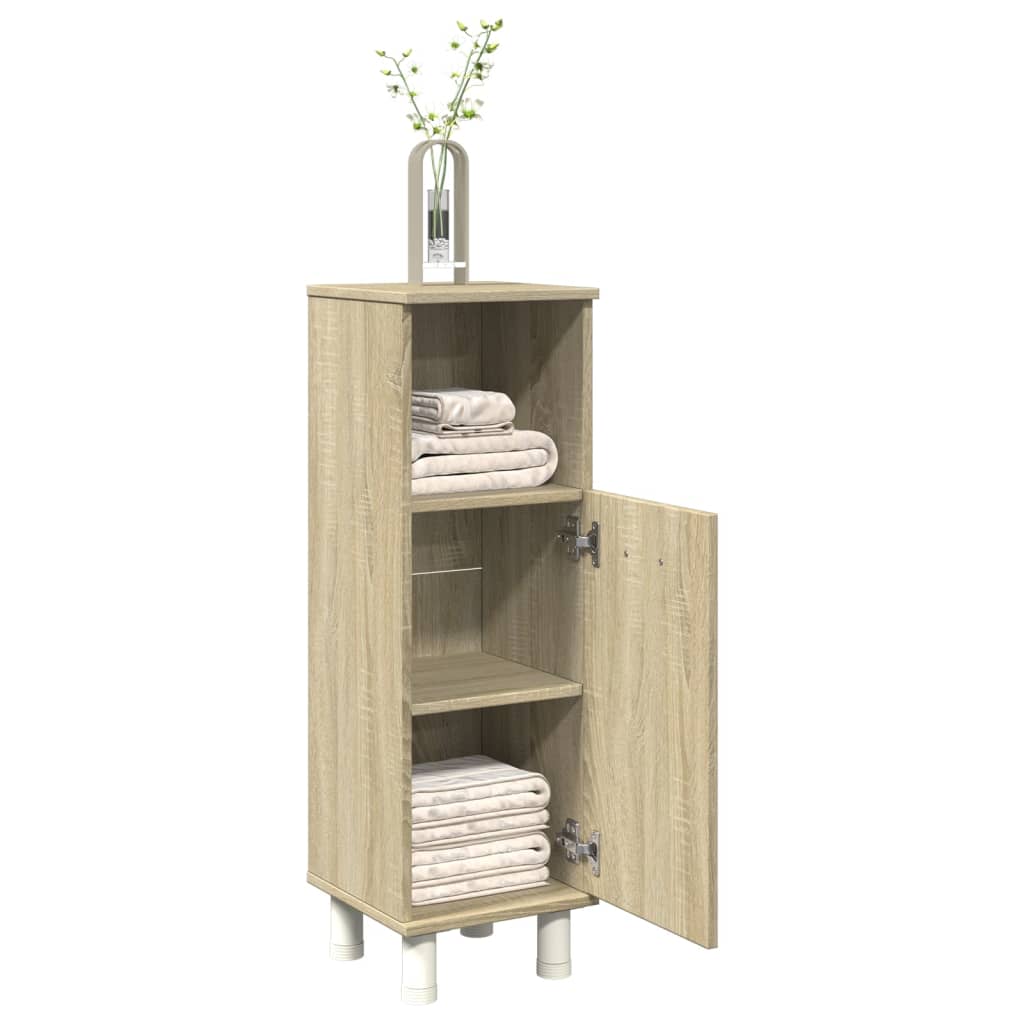 JUNG Vida Badschrank Sonoma-Eiche 30,5x30x95 cm Holzwerkstoff