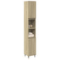 JUNG Vida Badschrank Sonoma-Eiche 30x30x190 cm Holzwerkstoff
