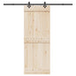 JUNG Vida Schiebetürbeschlag-Set 213,5 cm Stahl Schwarz