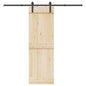 JUNG Vida Schiebetürbeschlag-Set 213,5 cm Stahl Schwarz