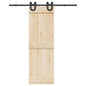 JUNG Vida Schiebetürbeschlag-Set 183 cm Stahl Schwarz