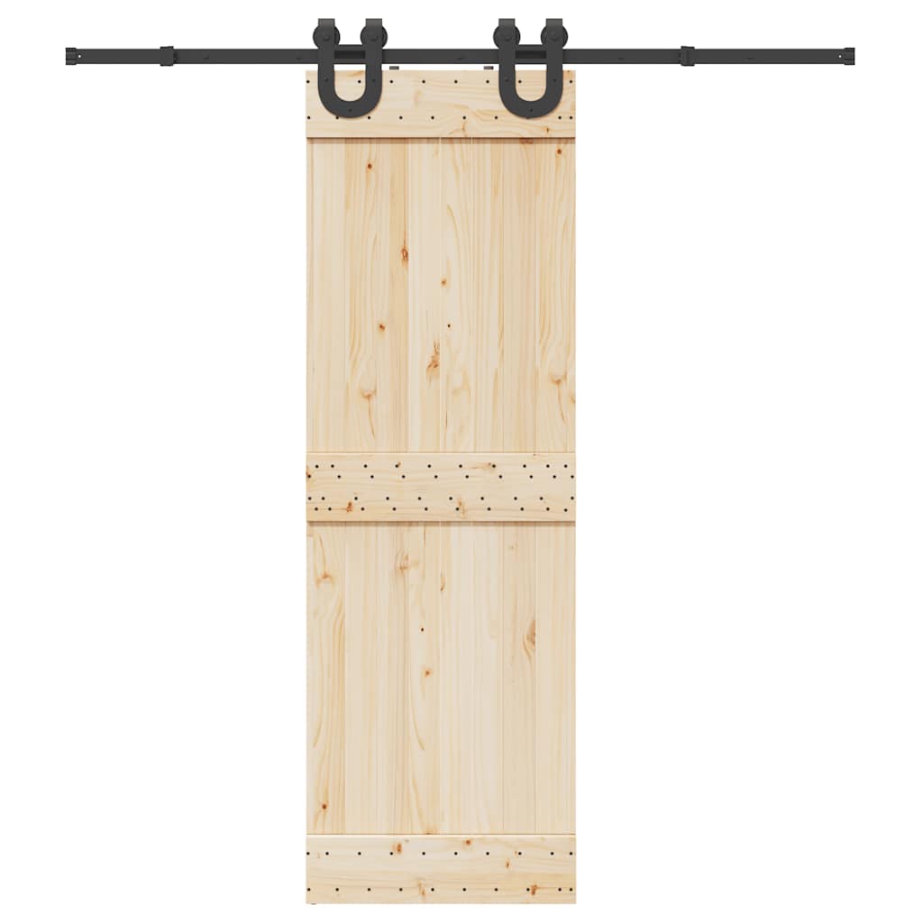 JUNG Vida Schiebetürbeschlag-Set 200 cm Stahl Schwarz