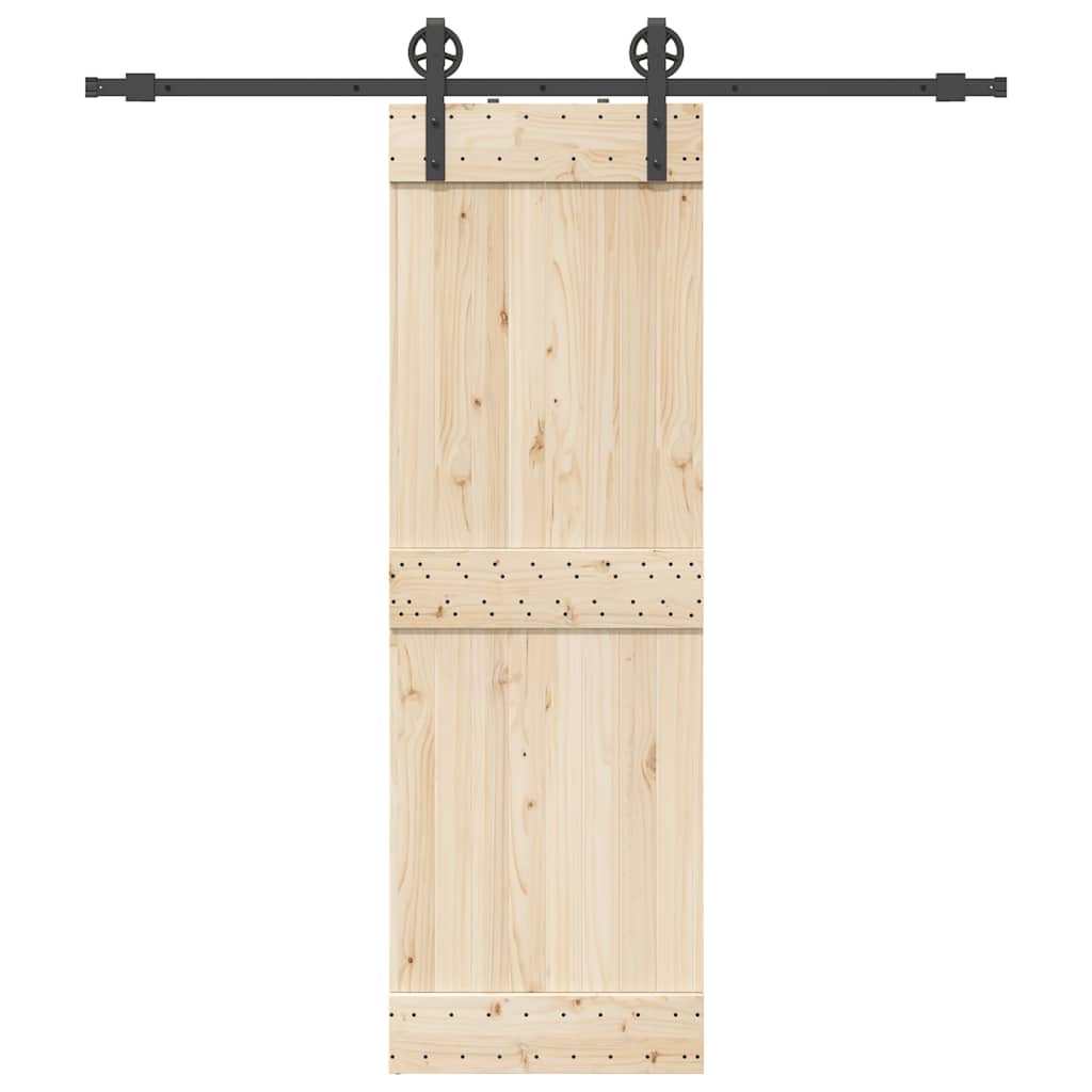 JUNG Vida Schiebetürbeschlag-Set 200 cm Stahl Schwarz