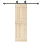JUNG Vida Schiebetürbeschlag-Set 200 cm Stahl Schwarz