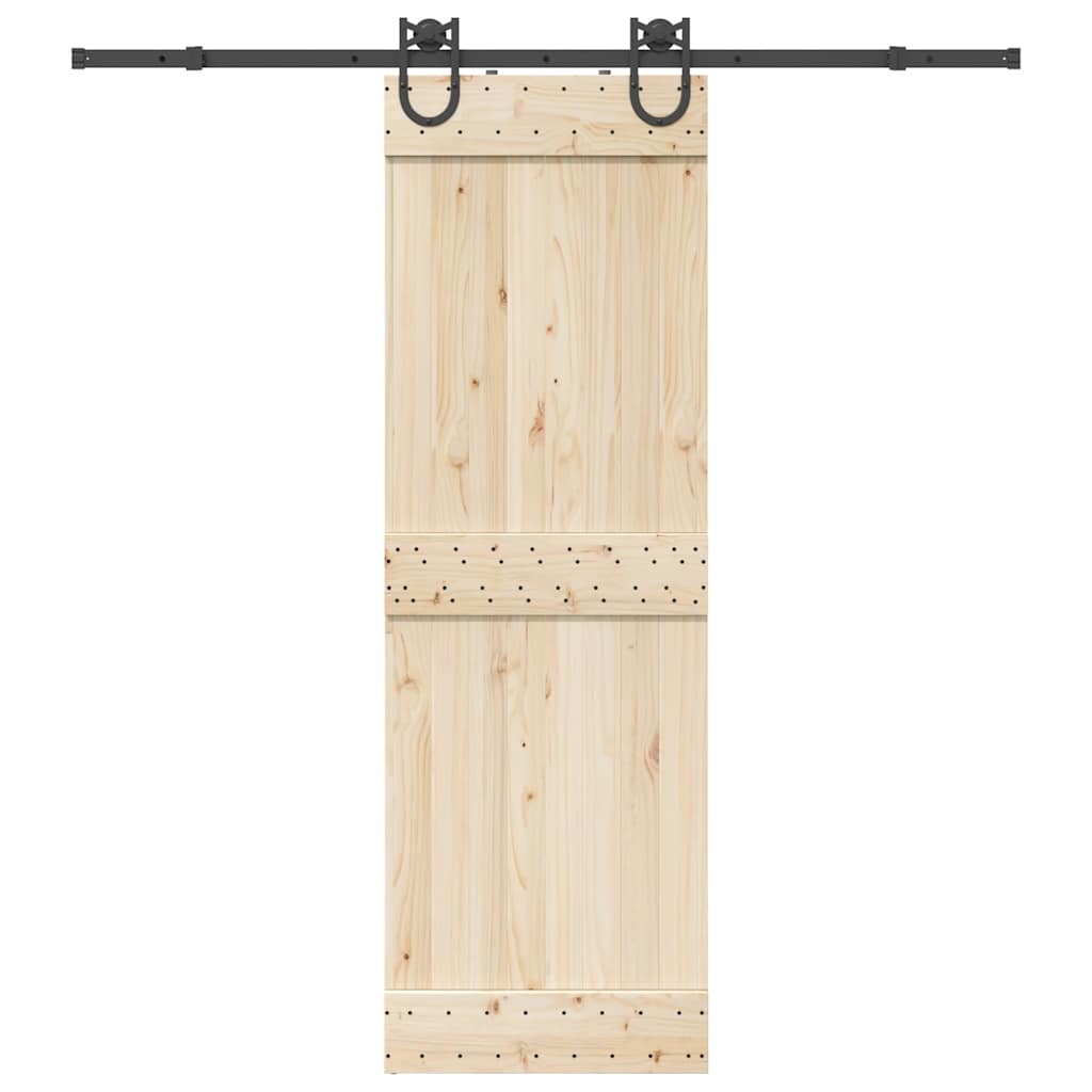 JUNG Vida Schiebetürbeschlag-Set 200 cm Stahl Schwarz